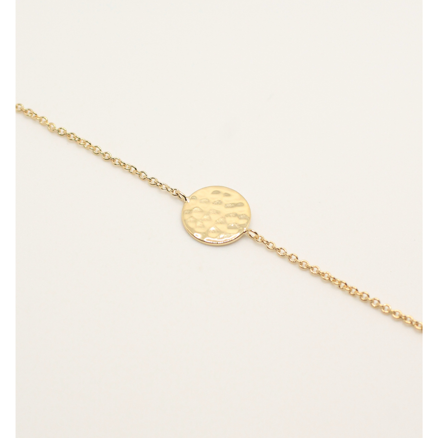 Dainty gold plated bracelet for woman
