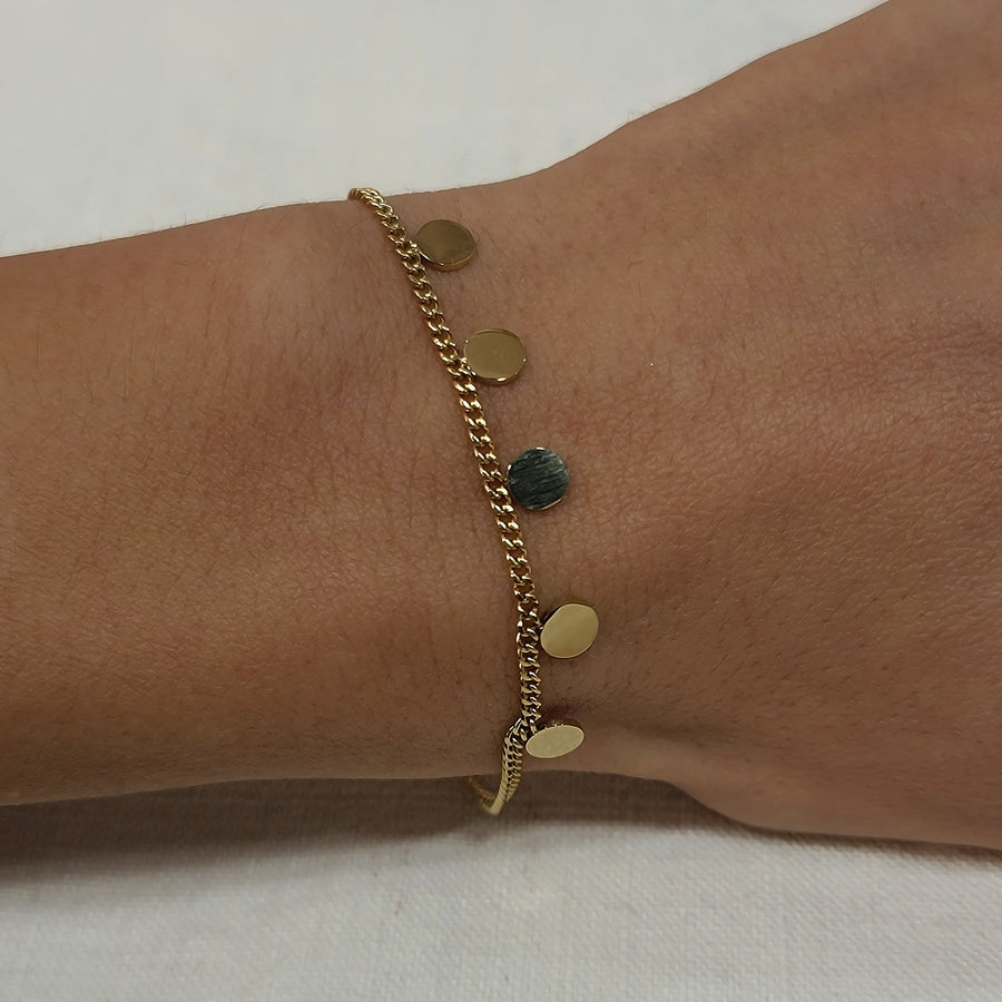 ELIA BRACELET - gold & silver