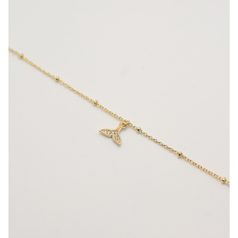 GOLD PLATED ANKLE CHAIN