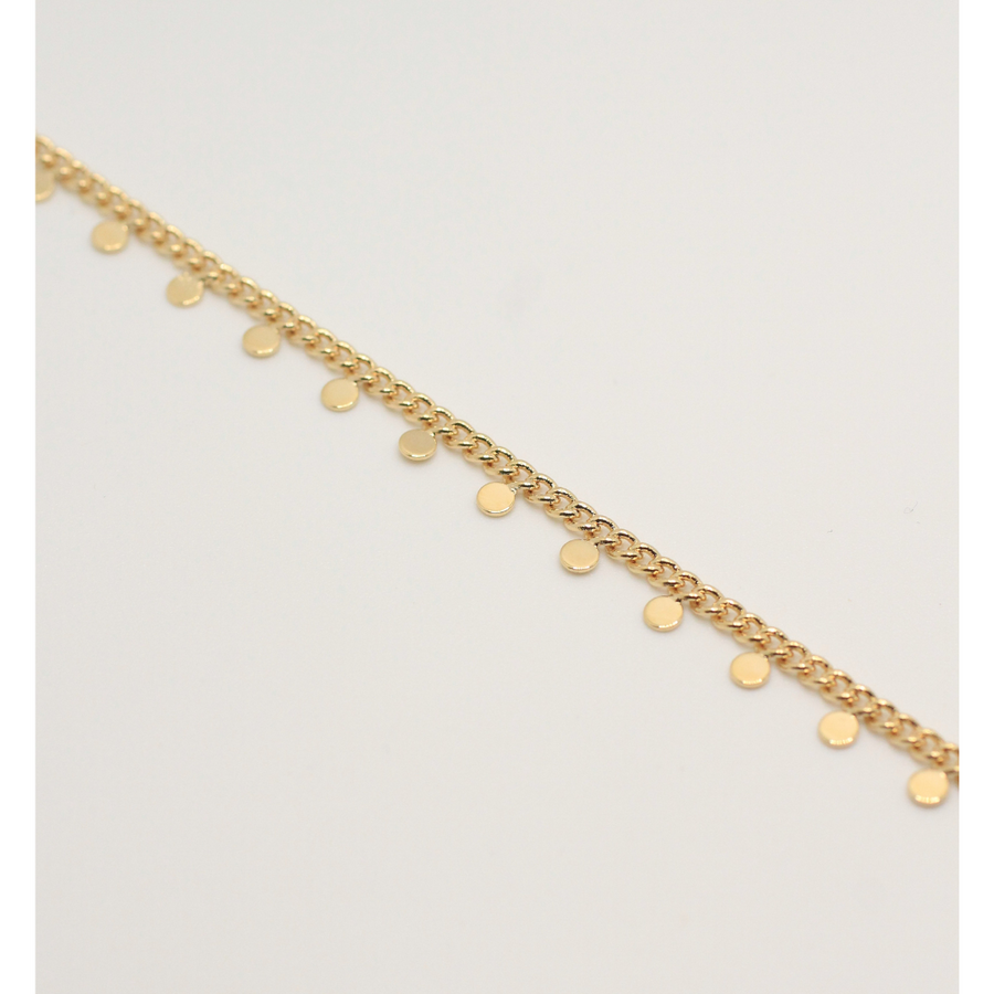 GOLD PLATED ANKLE CHAIN