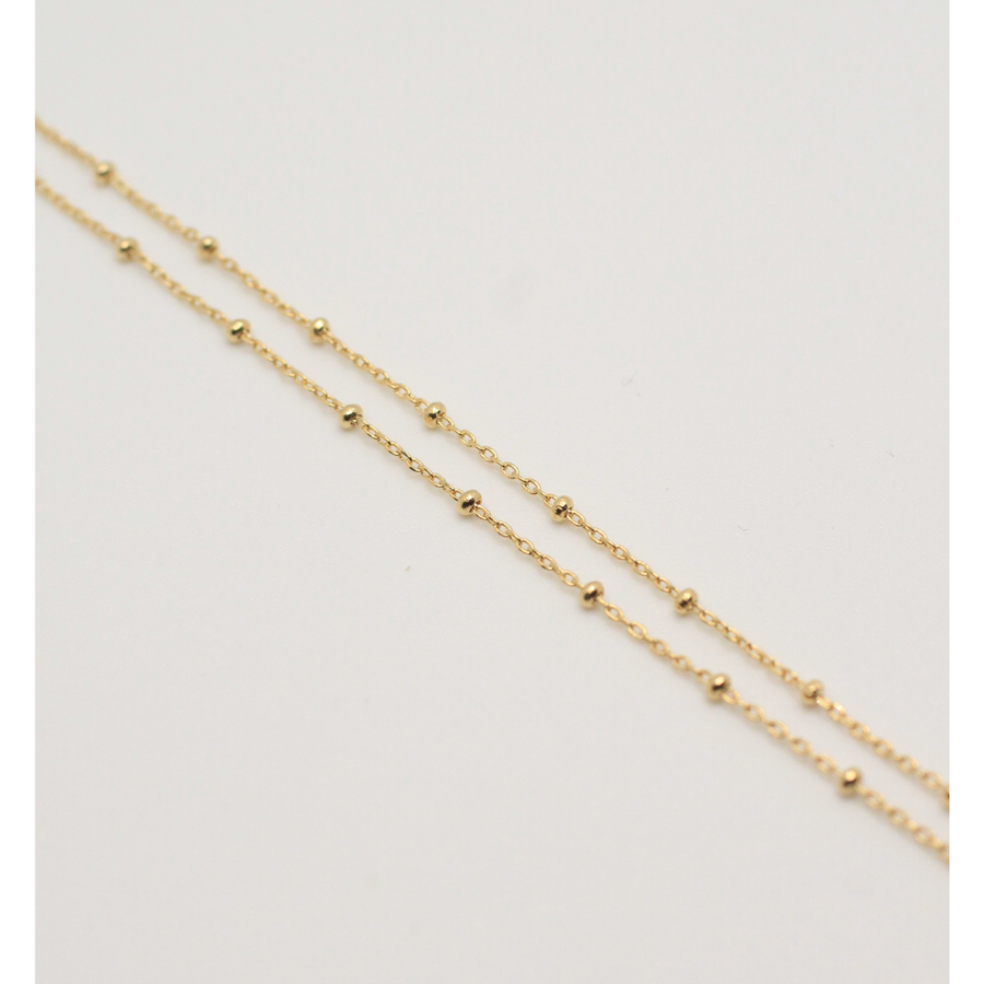 GOLD PLATED ANKLE CHAIN