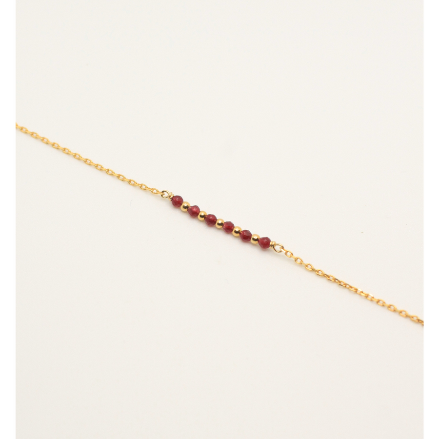 Dainty gold plated bracelet for woman