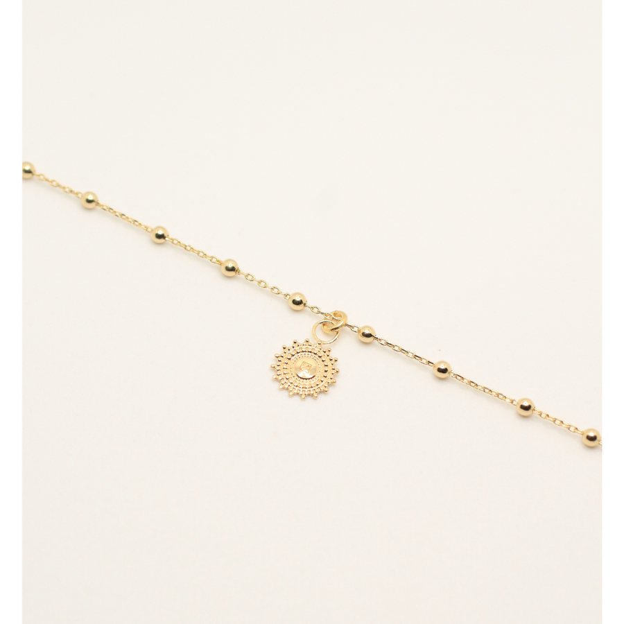 PENDANT GOLD PLATED BRACELET