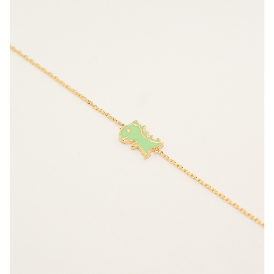 gold plated bracelet for child