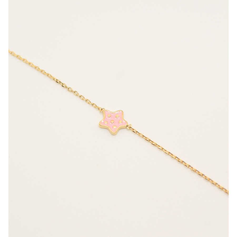 gold plated bracelet for child