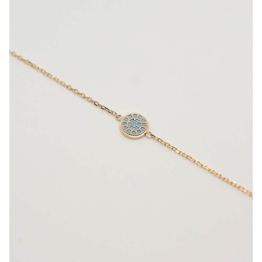 Dainty gold plated bracelet