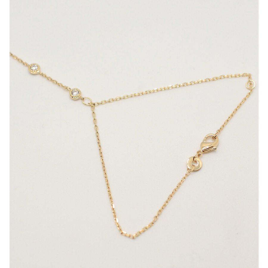 GOLD RING BRACELET CHAIN