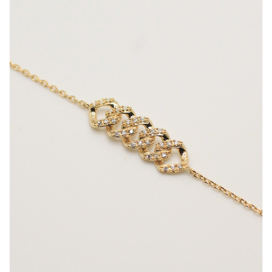 gold plated bracelet