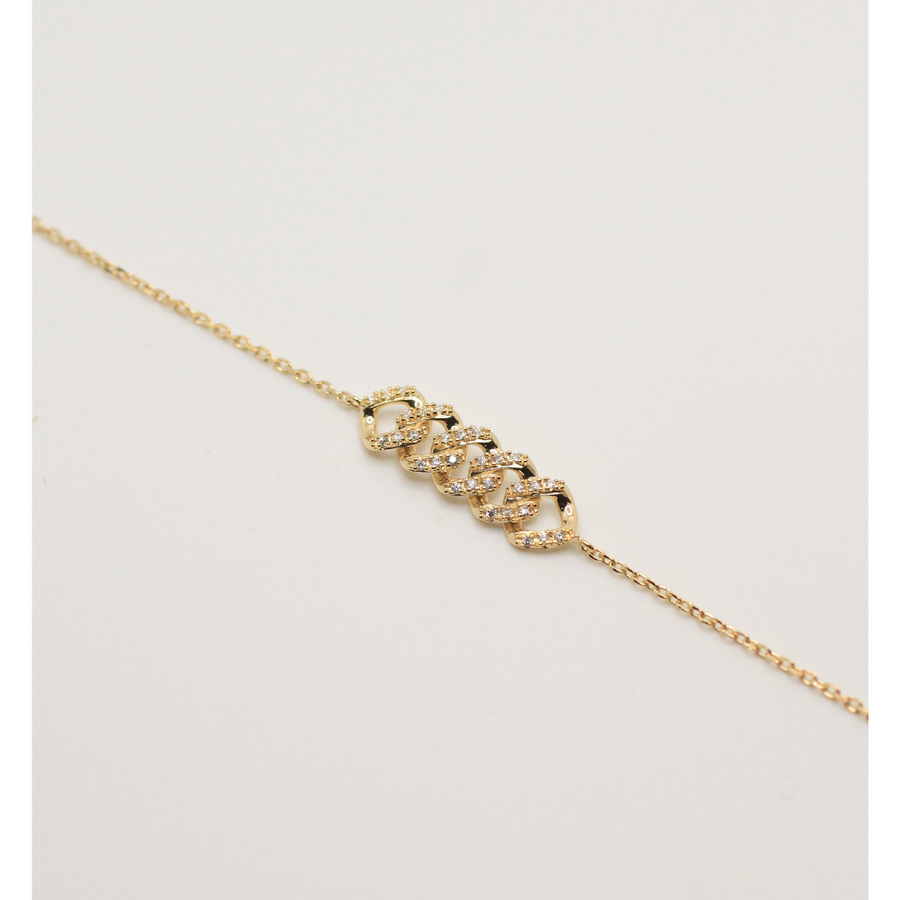 gold plated bracelet