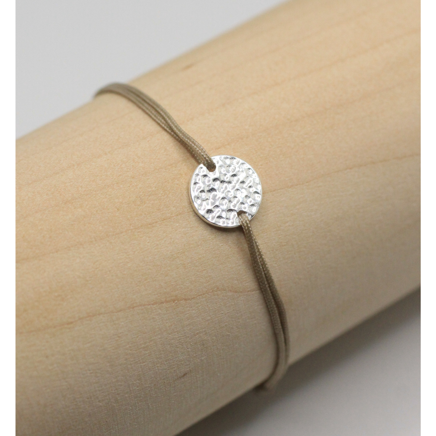 Cotton cord bracelet