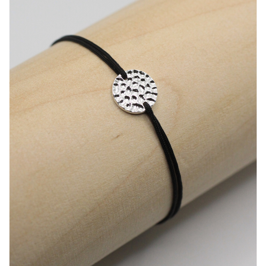 Cotton cord bracelet