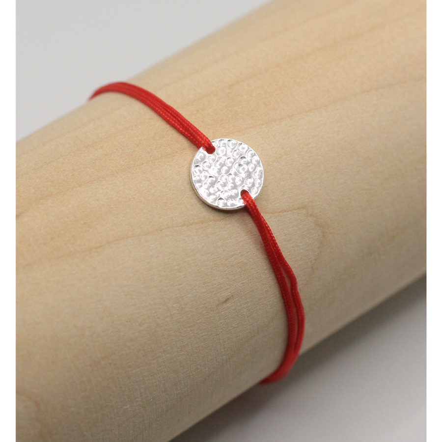 Cotton cord bracelet