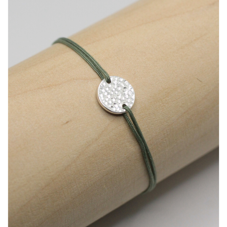 Cotton cord bracelet