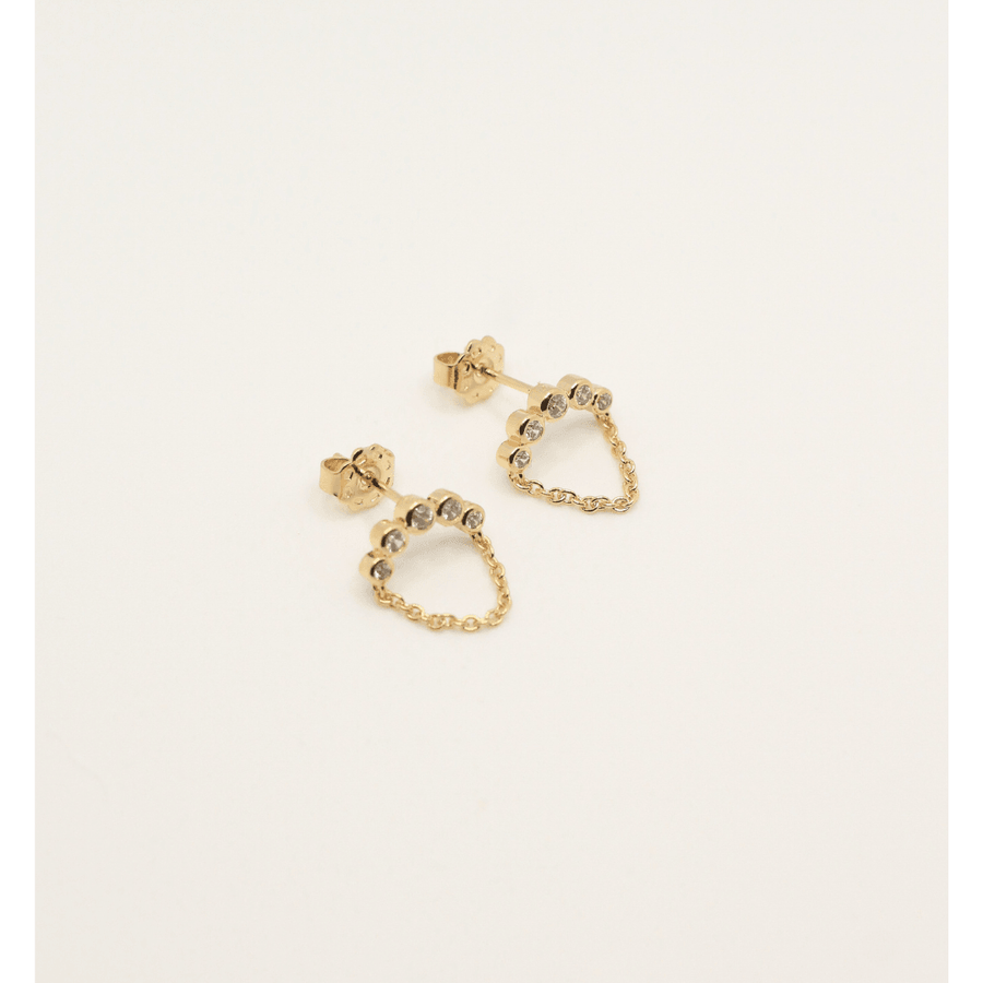 VALENTINE MINI CHAIN EARRINGS - Carmen