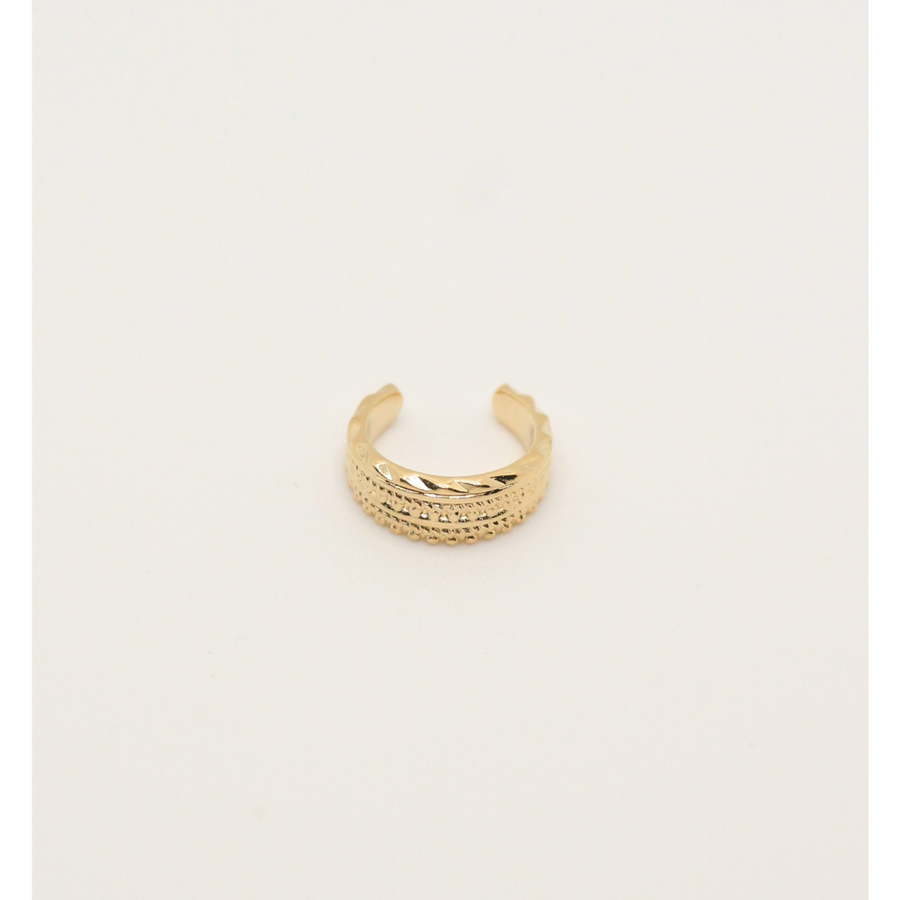 GOLD PLATED EAR CUFF