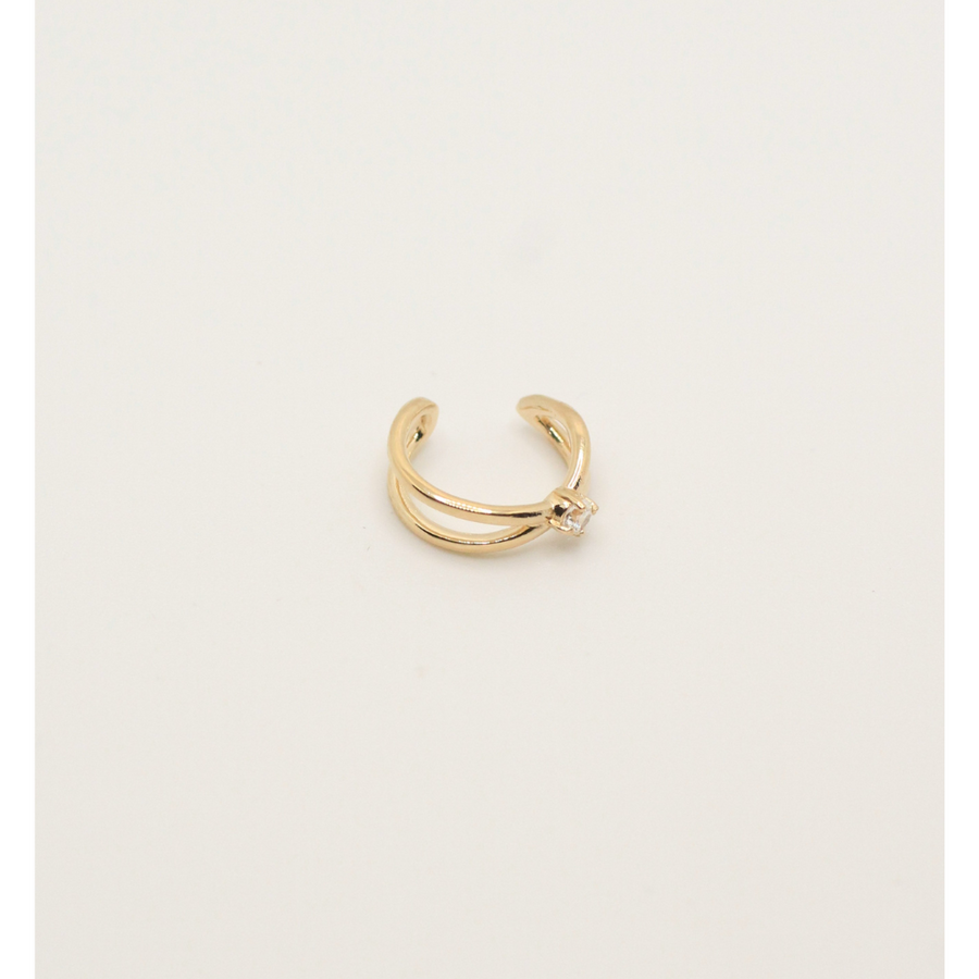 GOLD PLATED EAR CUFF