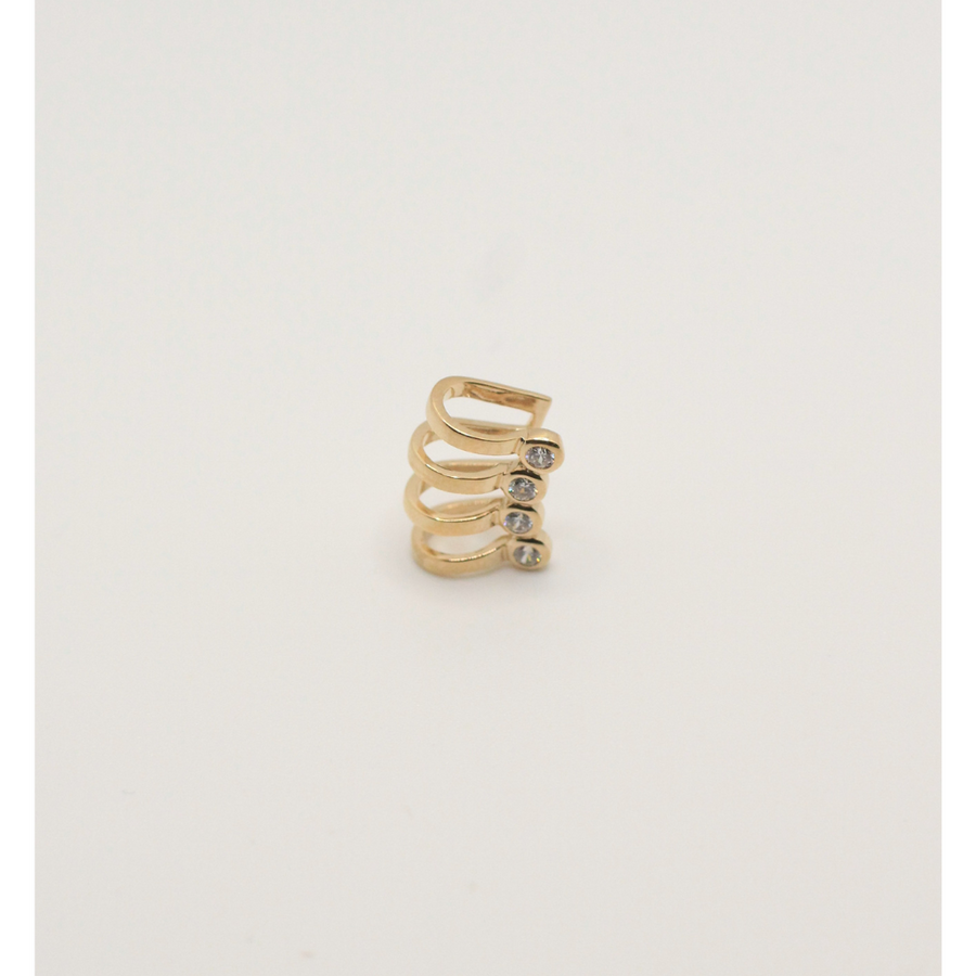 GOLD PLATED EAR CUFF