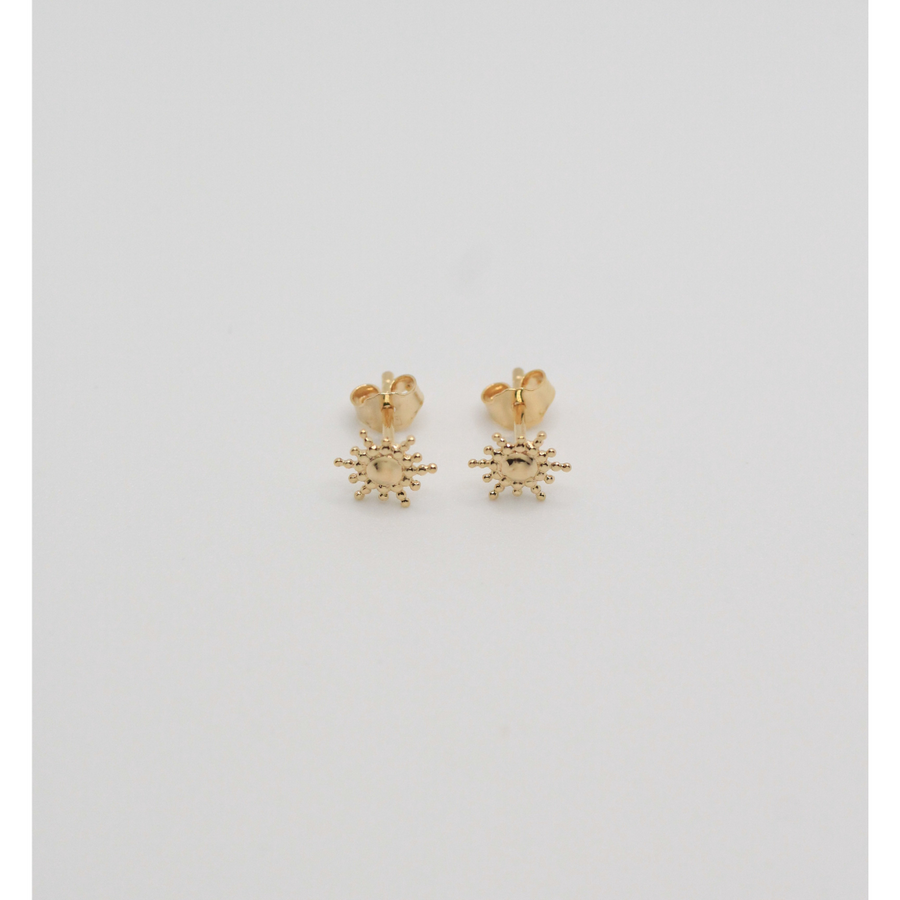 GOLD PLATED STUD EARRINGS