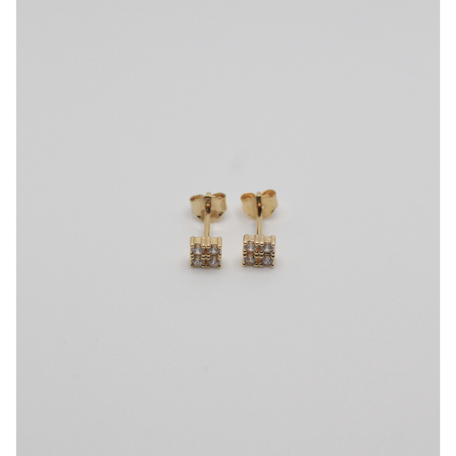 Gold plated earrings