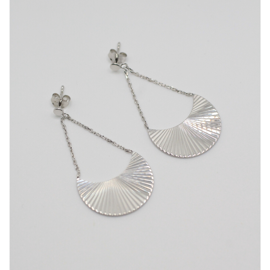 SILVER DANGLE EARRINGS