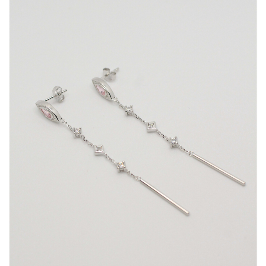 silver earrings