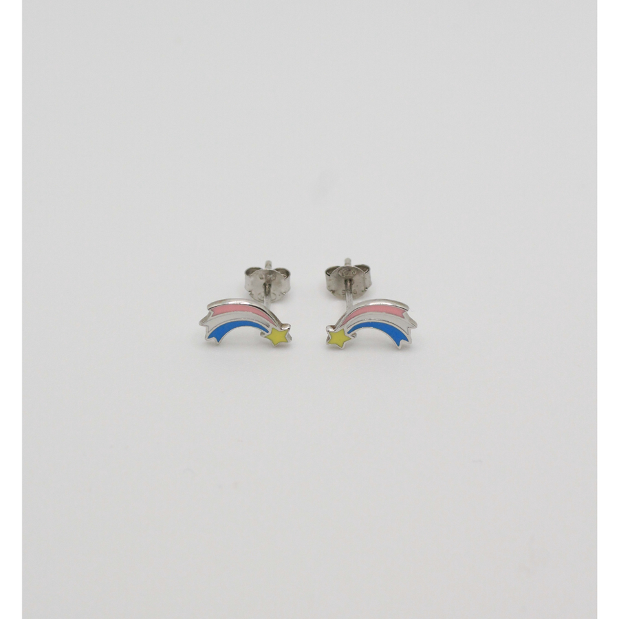 silver earrings for child