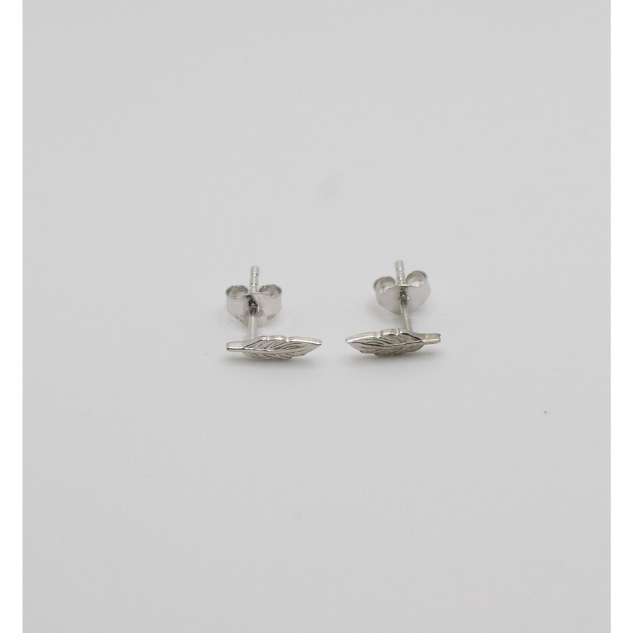 SILVER STUD EARRINGS