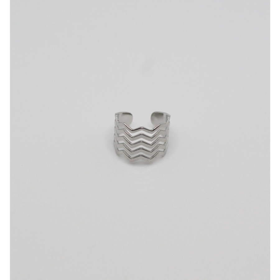 CORALE EAR CUFF - gold & silver