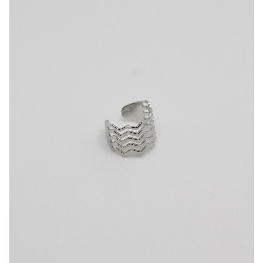 CORALE EAR CUFF - gold & silver