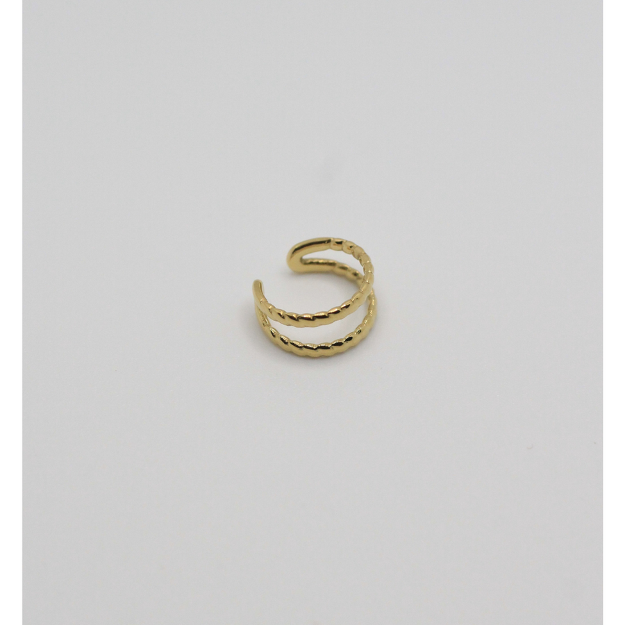 SANOA EAR CUFF - gold & silver