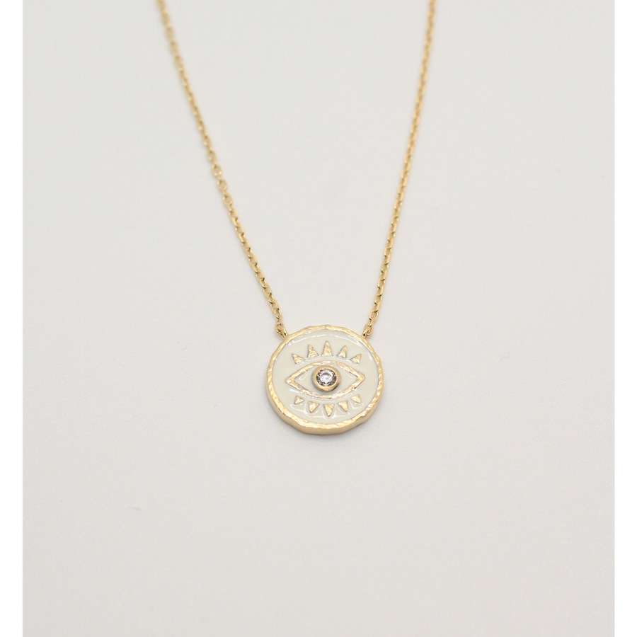 EVIL EYE GOLD NECKLACE