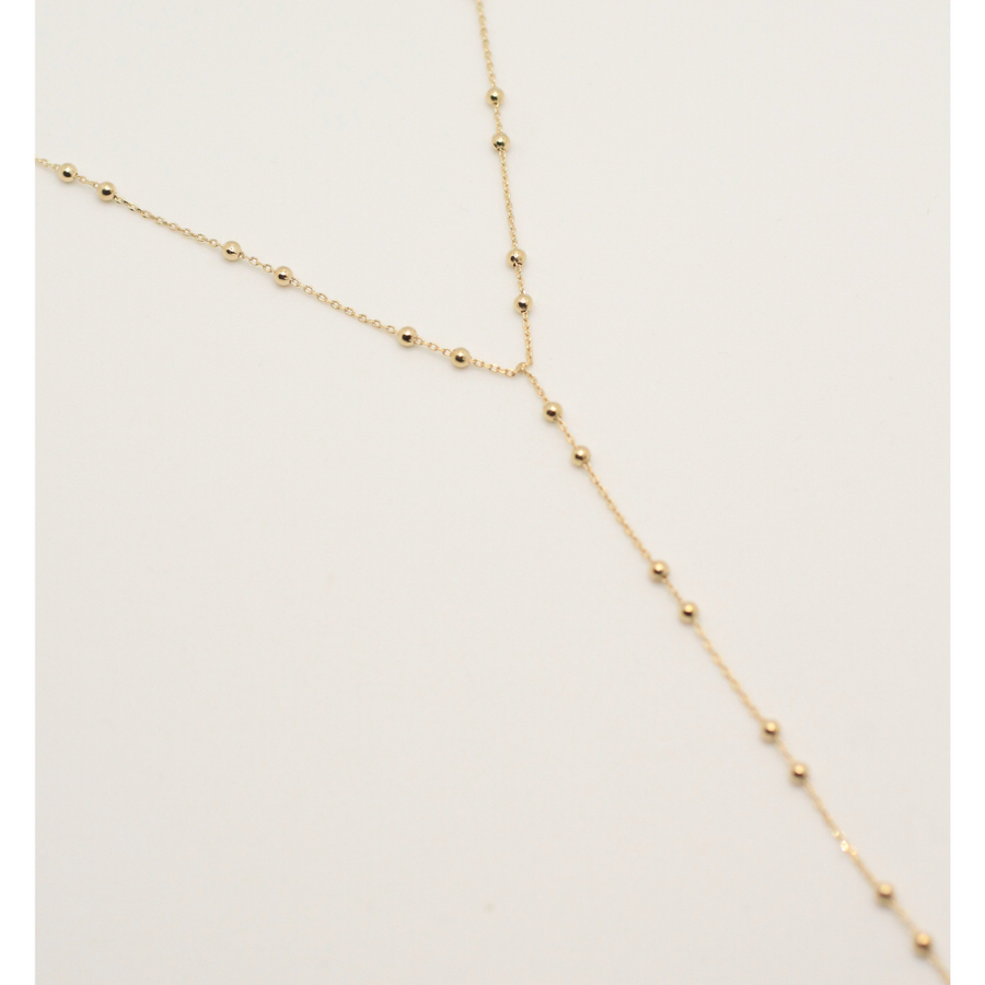 dainty gold plated necklace