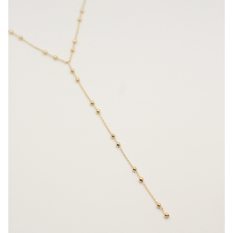 dainty gold plated necklace