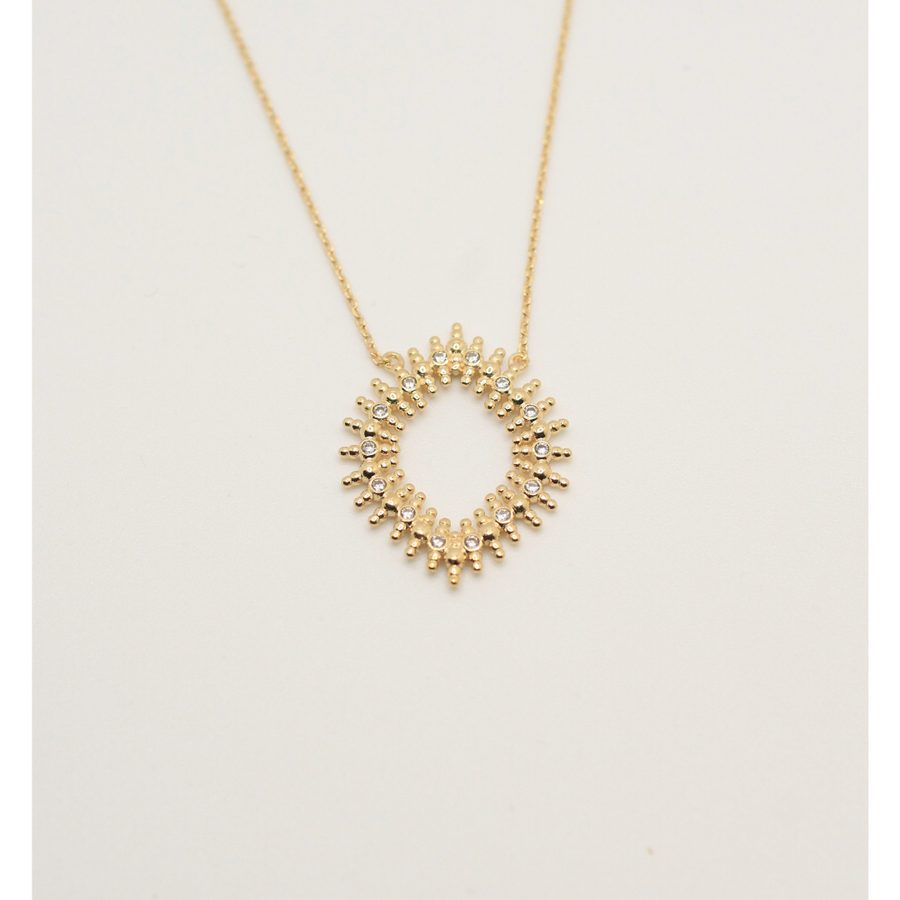 Gold plated necklace