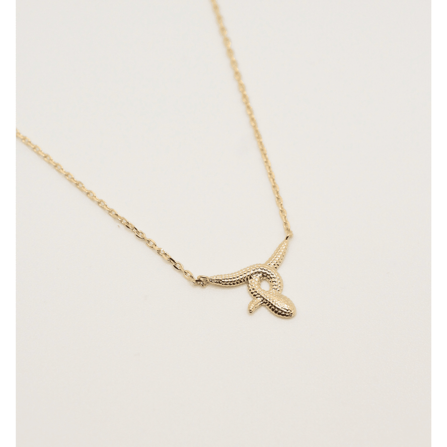 ZORA SNAKE GOLD NECKLACE - Carmen