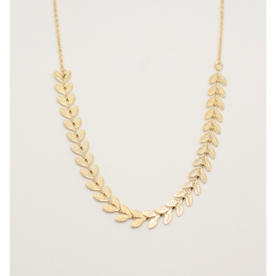 dainty gold plated necklace