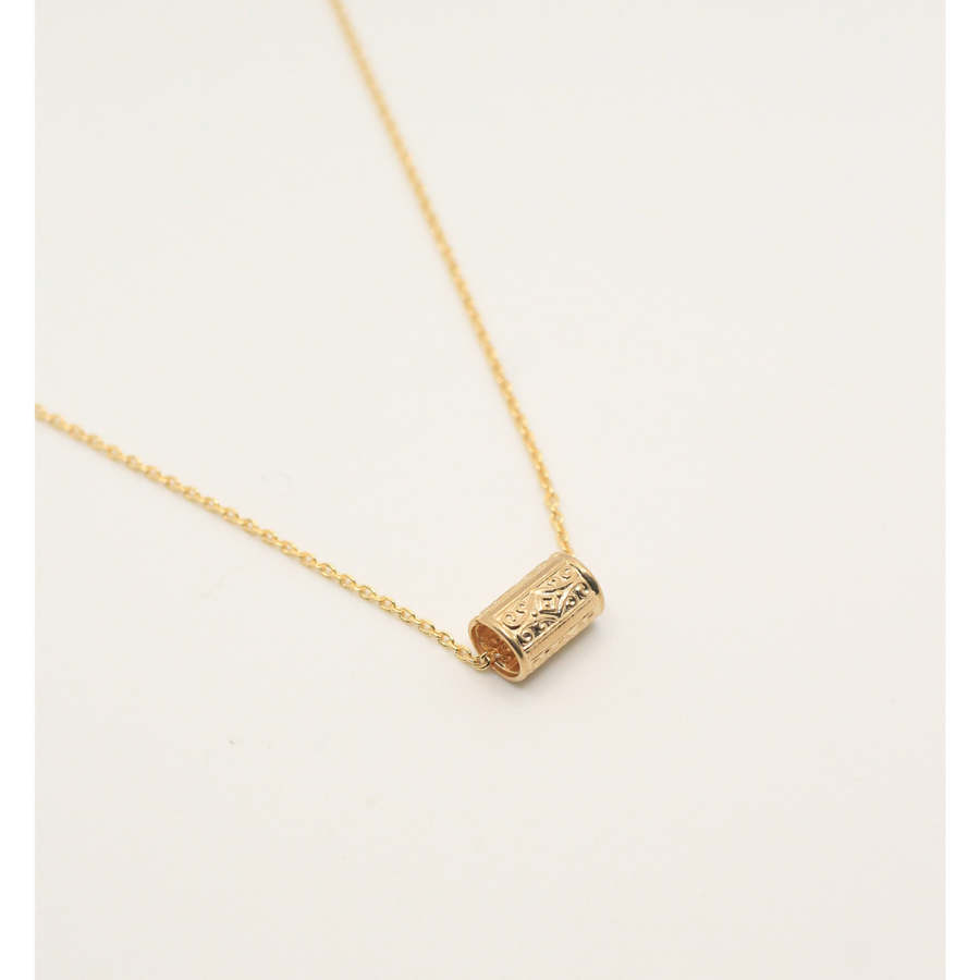 gold plated necklace