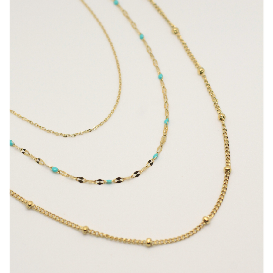 TRIPLE LAYERS NECKLACE